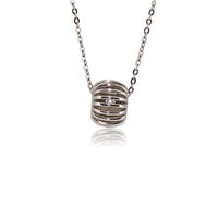 Necklace Salvini Woman in White Gold Diamante 0.03 Ct DMBR0003H - DMBR0003H
